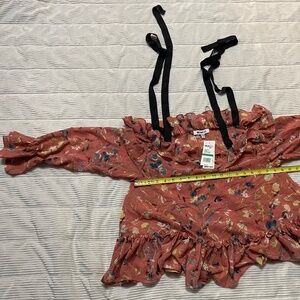 NWT William rast size large top